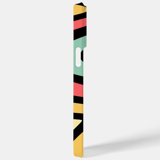 Moderne kleuren Case-Mate iPhone case (Achterkant / Rechts)