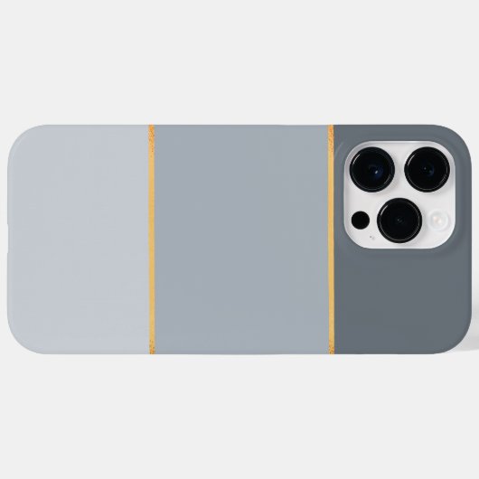 Moderne kleuren Case-Mate iPhone case (Achterkant (horizontaal))