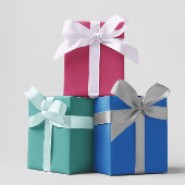 Moderne kleuren - Set 4 inpakpapier vellen