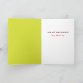 Moderne kleurenblob feestdagen kaart (Binnen)