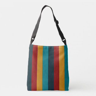 Moderne kleurenblok crossbody tas