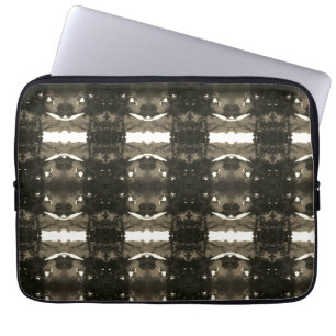 Moderne, kleurrijke abstracte afbeeldingen laptop sleeve
