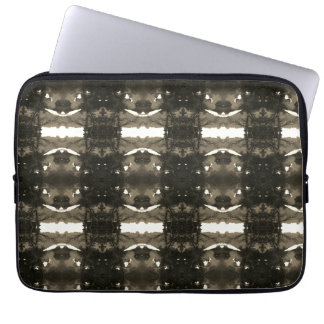 Moderne, kleurrijke abstracte afbeeldingen laptop sleeve