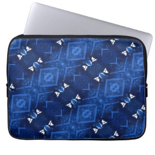 Moderne, kleurrijke abstracte afbeeldingen laptop sleeve