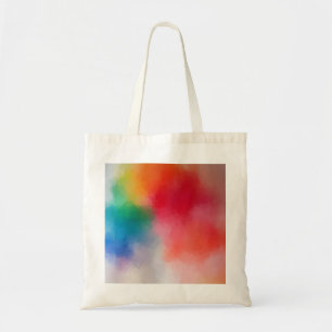 Moderne, kleurrijke Abstracte Art elegante Sjabloo Tote Bag