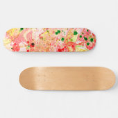 Moderne, kleurrijke Abstracte Art-Sjabloon Skateboard (Horizontaal)