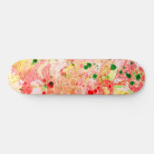 Moderne, kleurrijke Abstracte Art-Sjabloon Skateboard (Horizontaal)