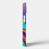 Moderne kleurrijke Abstracte juwelen en goudmonogr Case-Mate iPhone Case (Achterkant / Rechts)