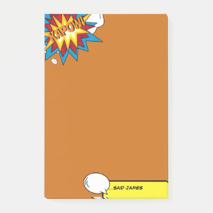 Moderne Kleurrijke Comic Book Pop Art Speech Bubbl Post-it® Notes