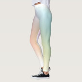 Moderne kleurrijke elegante bovenste Sjabloon Leggings (Links)