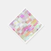 Moderne kleurrijke en heldere Abstracte geometrisc Servet (Hoek)