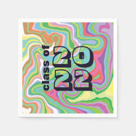 Moderne kleurrijke en vette Afstuderen klasse van Servet