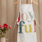 Moderne, kleurrijke feestelijke feestdag schort