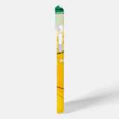 Moderne kleurrijke gemarmerde  naam Case-Mate iPhone case (Achterkant / Links)