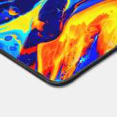 MODERNE KLEURRIJKE GOLVENDE ABSTRACTE STIJL BUREAUMAT (Hoek)