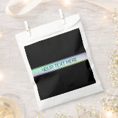 Moderne Kleurrijke Gradiënt & Bewerkbare Tekst Bedankzakje (Geknipt)