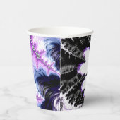 Moderne kleurrijke gradiëntbreuk papieren bekers (Rechts)