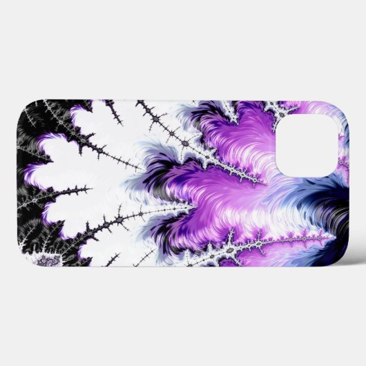 Moderne kleurrijke gradiëntfractal Case-Mate iPhone case (Achterkant (horizontaal))