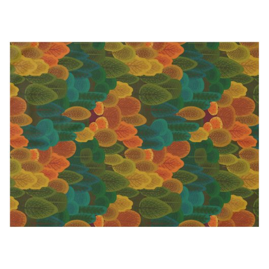 Moderne kleurrijke Herfsten Tafelkleed (Voorkant (Horizontaal))