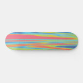 Moderne kleurrijke holografische draagbalk skateboard (Horizontaal)