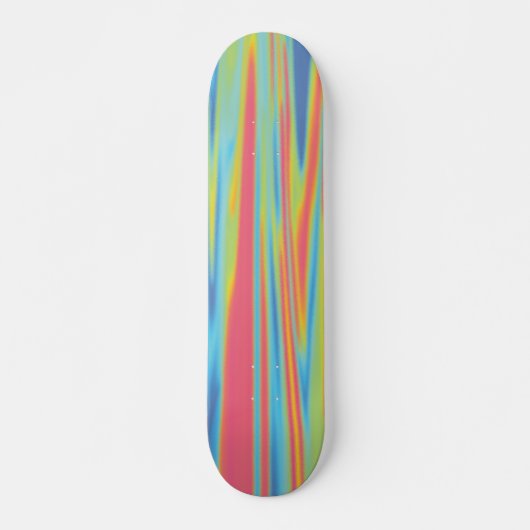Moderne kleurrijke holografische draagbalk skateboard (Voorkant)