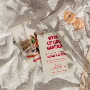 Moderne Kleurrijke Retro Krachtige Funky Unieke Br Kaart