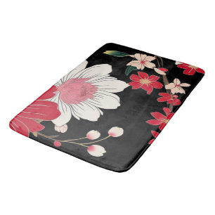 Moderne Kleurrijke Sakura Bloem Japan Verjaardagsf Badmat