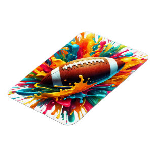 Moderne Kleurrijke Spat Game Bal Sporten Magneet