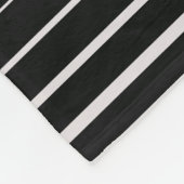 Moderne kleurrijke strips fleece deken (Hoek)
