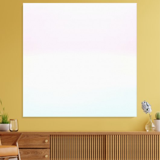 Moderne, kleurrijke Waterverf regenboog Canvas Afdruk (Insitu (Woonkamer))