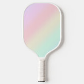 Moderne, kleurrijke Waterverf regenboog Pickleball Paddle (Achterkant)