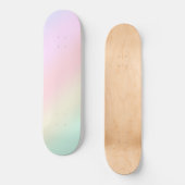 Moderne, kleurrijke Waterverf regenboog Skateboard (Voorkant)