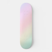 Moderne, kleurrijke Waterverf regenboog Skateboard (Voorkant)