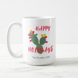 Moderne kleurrijke woestijn koffiemok