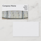 Moderne koelings- en vriesopslagfaciliteit visitekaartje (Voorkant / Achterkant)