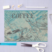 Moderne koffie-kunst tissuepapier (Craft)