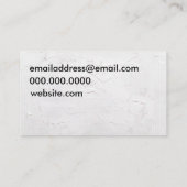 Moderne koffie visitekaartje (Achterkant)