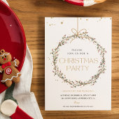 Moderne 'Kom langs' Kerstman Kerstfeest Kaart