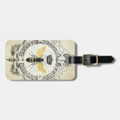 moderne koningin bagagelabel (Voorkant horizontaal)