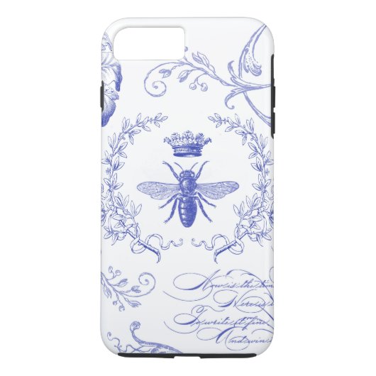 moderne  koningin bijen iphone case (Achterkant)