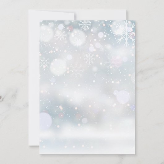 Moderne Koppels 5 Foto Collage Kerstmis Feestdagenkaart (Achterkant)