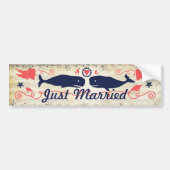  moderne koraalrivierwalvissen bumpersticker (Voorkant)