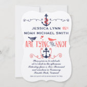  moderne koraalvogelmarine kaart (Voorkant)