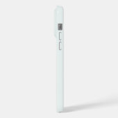 Moderne Krachtige Initiële Monogram iPhone Hoesje (Linkerkant)