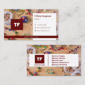 Moderne kraften | Eenvoudig Visitekaartje (Voorkant / Achterkant)