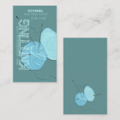 Moderne kraftkunstenaar visitekaartje (Voorkant / Achterkant)