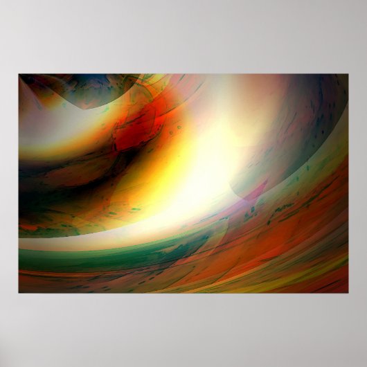 Moderne kunst - Abstract Art Print Poster (Voorkant)