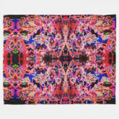 Moderne kunst fleece deken (Voorkant (Horizontaal))