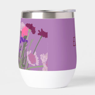 Moderne Kunst Gelukkige Kleurrijke Wildflower +Cus