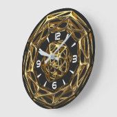 Moderne kunst grote klok (Hoek)